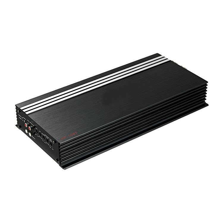 Aluminum Hot Sale 4 Channel Amplifier Class ab High Power Car Amp with DSP